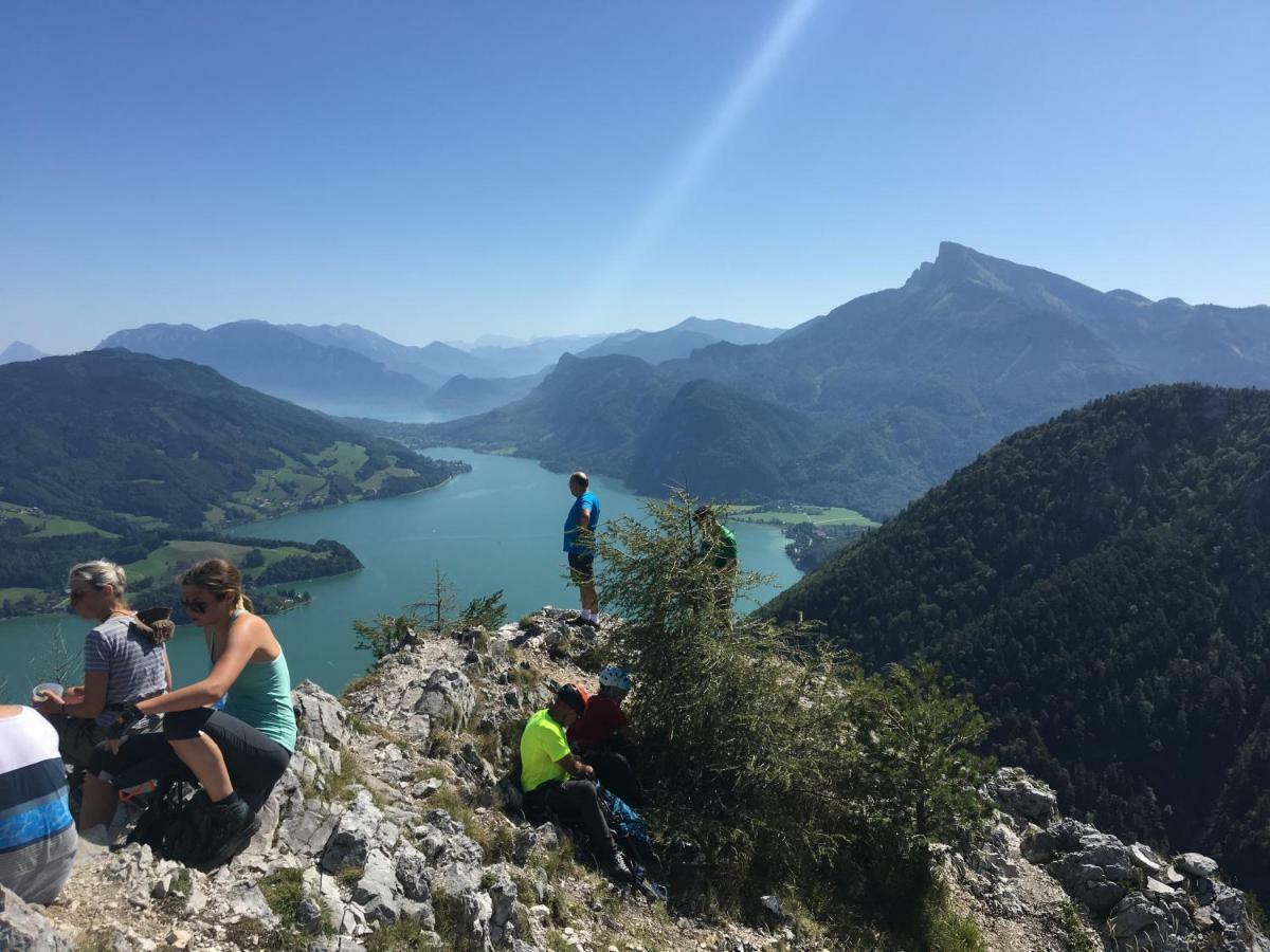 Ferienwohnung Meindl Elfi An Der Drachenwand 44 Mondsee Exterior foto